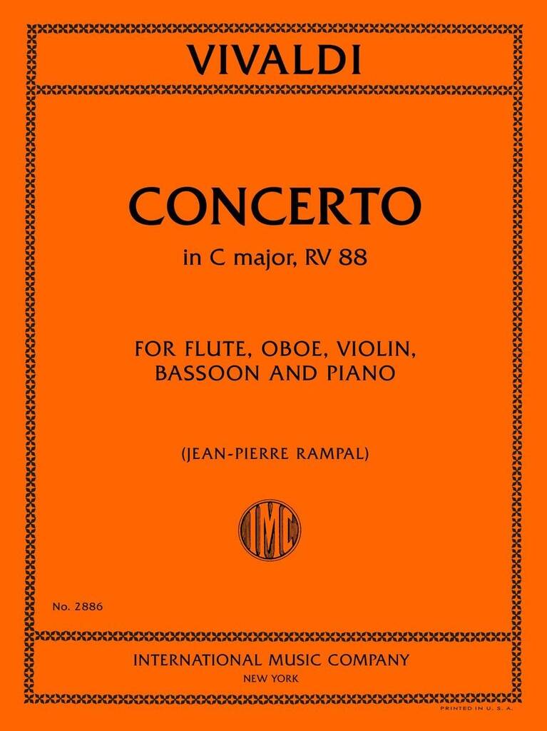 Concerto In C Major Rv 88 (Rampal)